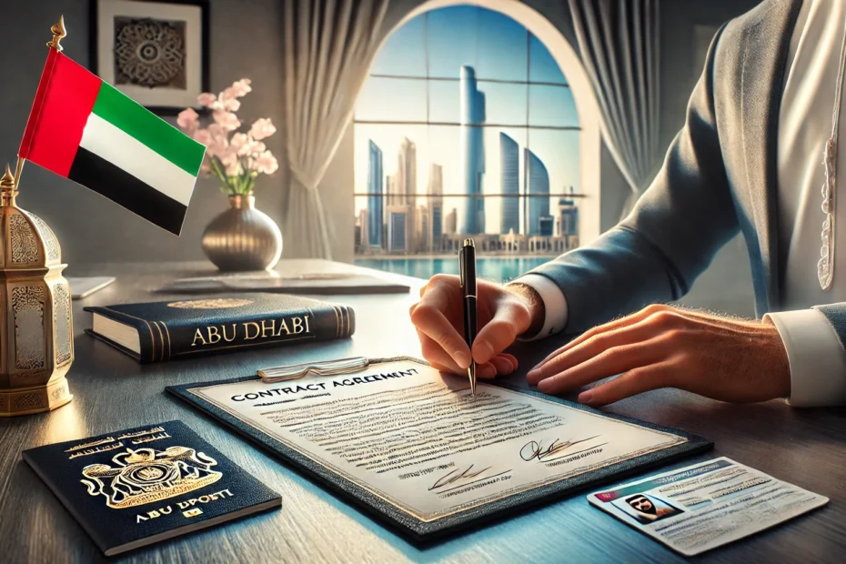 الاوراق المطلوبة لتوثيق عقد الايجار في ابوظبي