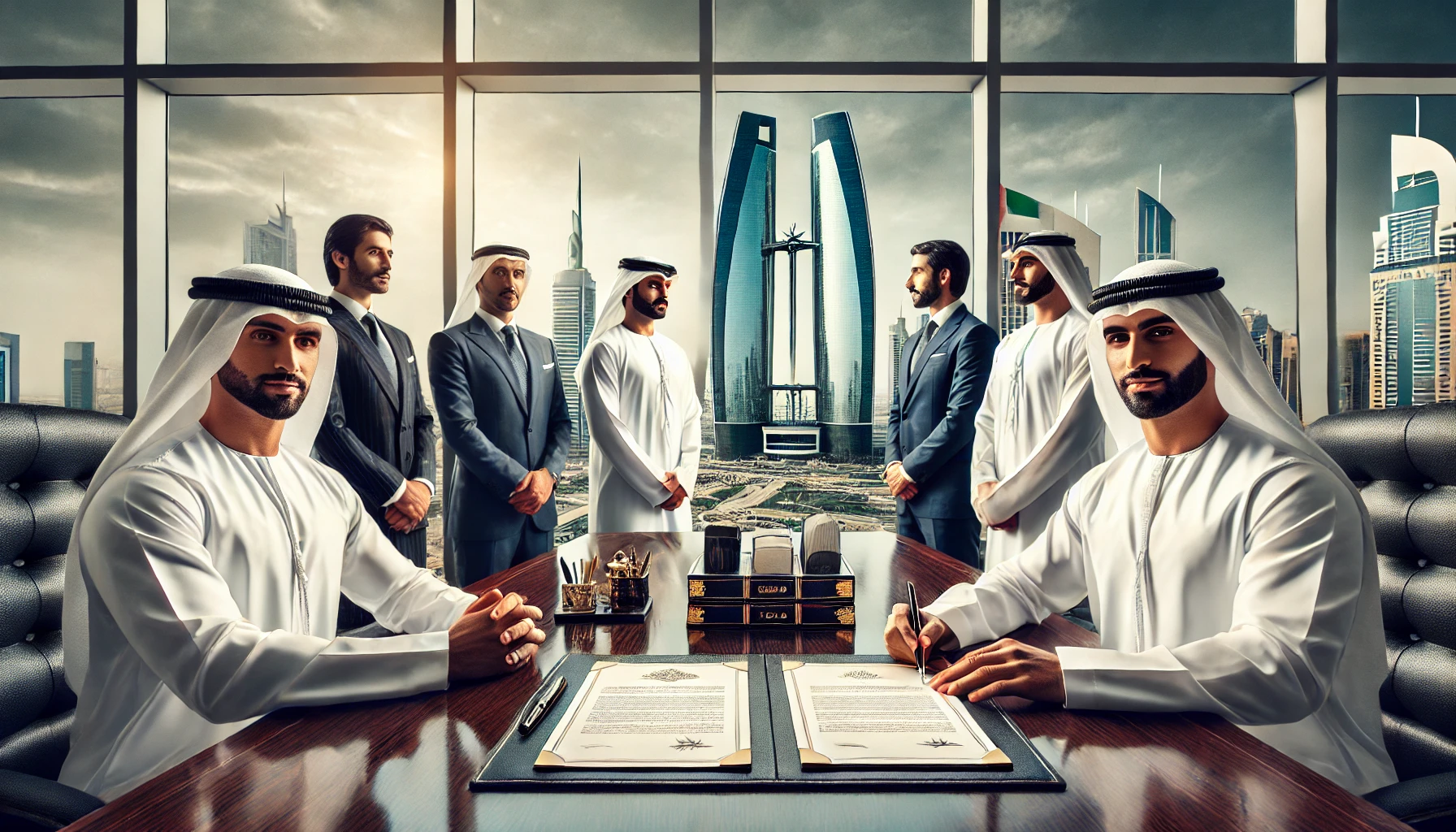 عقد الوساطة التجارية في أبوظبي