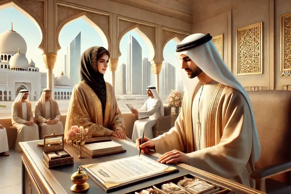 إجراءات توثيق عقد زواج عرفي بالشهر العقاري أبوظبي