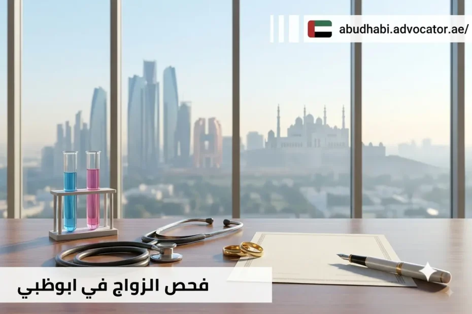 فحص الزواج في أبوظبي