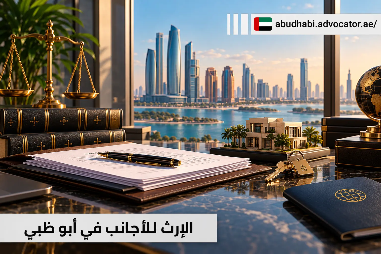 الإرث للأجانب في أبوظبي