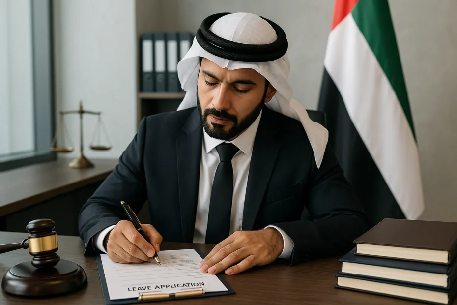 الاجازة في القانون الاماراتي