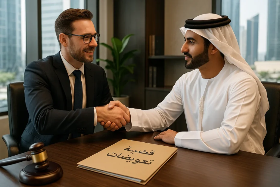 أفضل محامي قضايا تعويضات في أبوظبي: 4 أسماء بارزة وشروط الدعوى