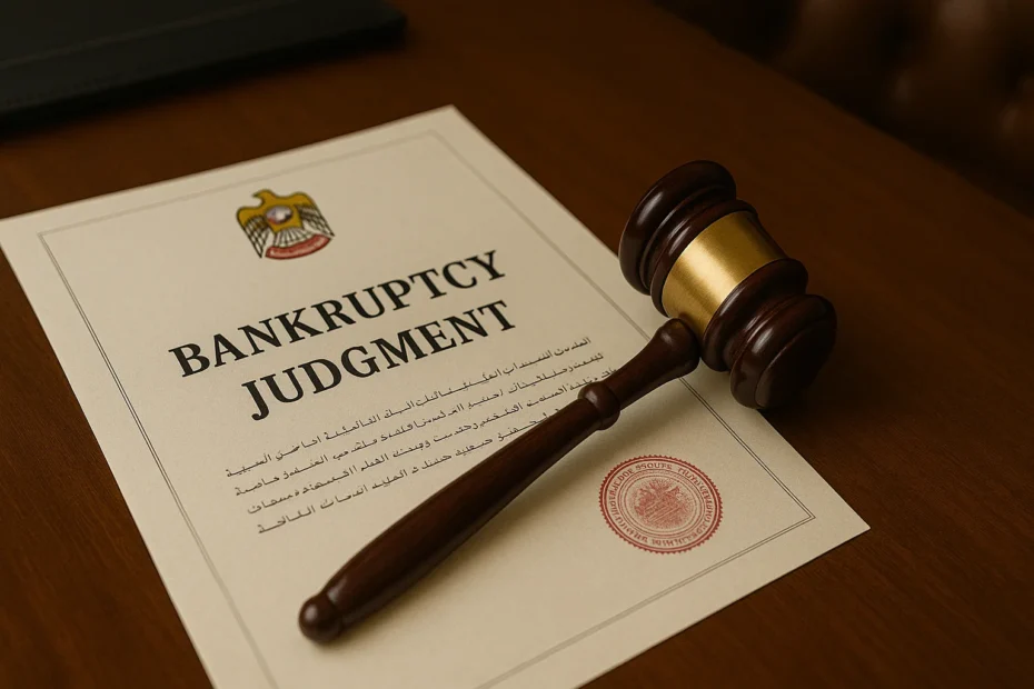 إجراءات ومسؤوليات افلاس شركة التضامن في ابوظبي