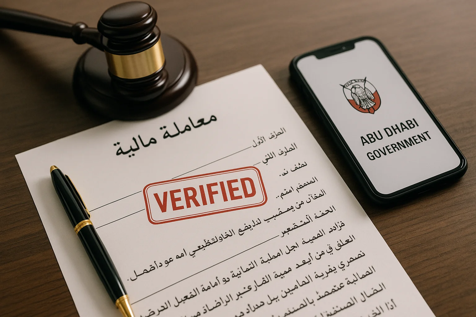 كل ما يهمك عن توثيق المعاملات المالية في أبوظبي