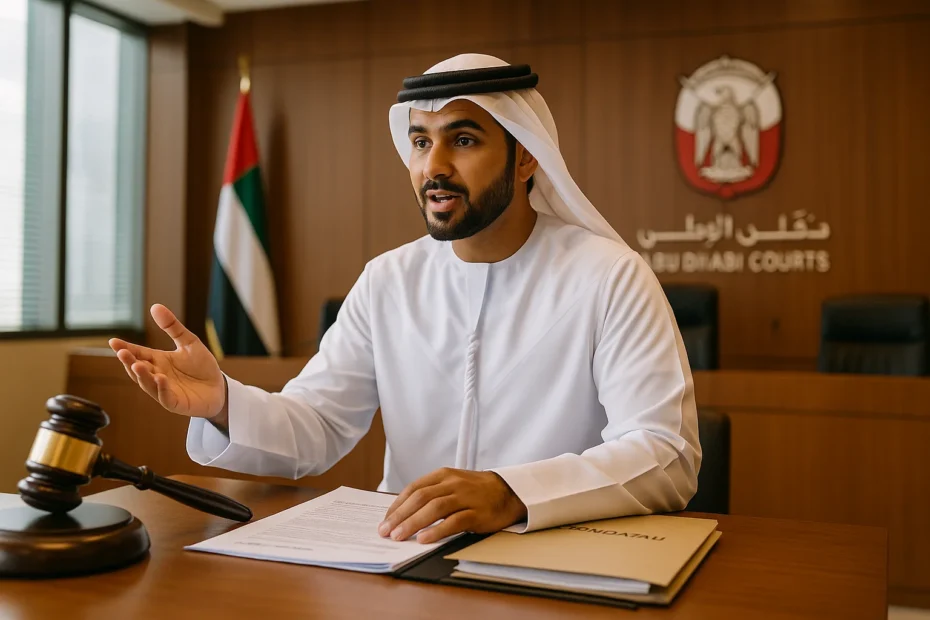 دفوع البراءة في جريمة السرقة بالاكراه في أبوظبي مع نموذج مذكرة دفاع