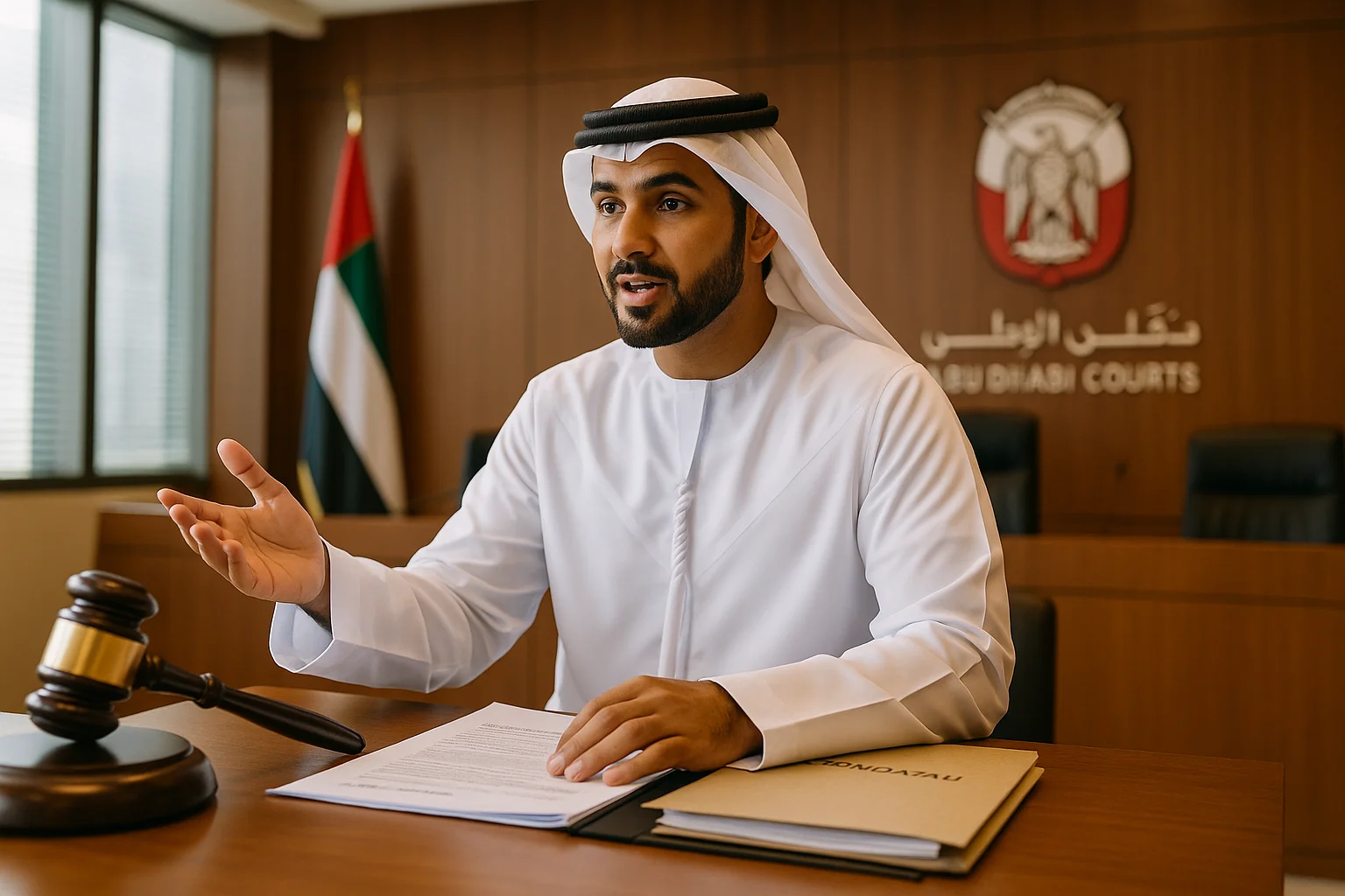 دفوع البراءة في جريمة السرقة بالاكراه في أبوظبي مع نموذج مذكرة دفاع