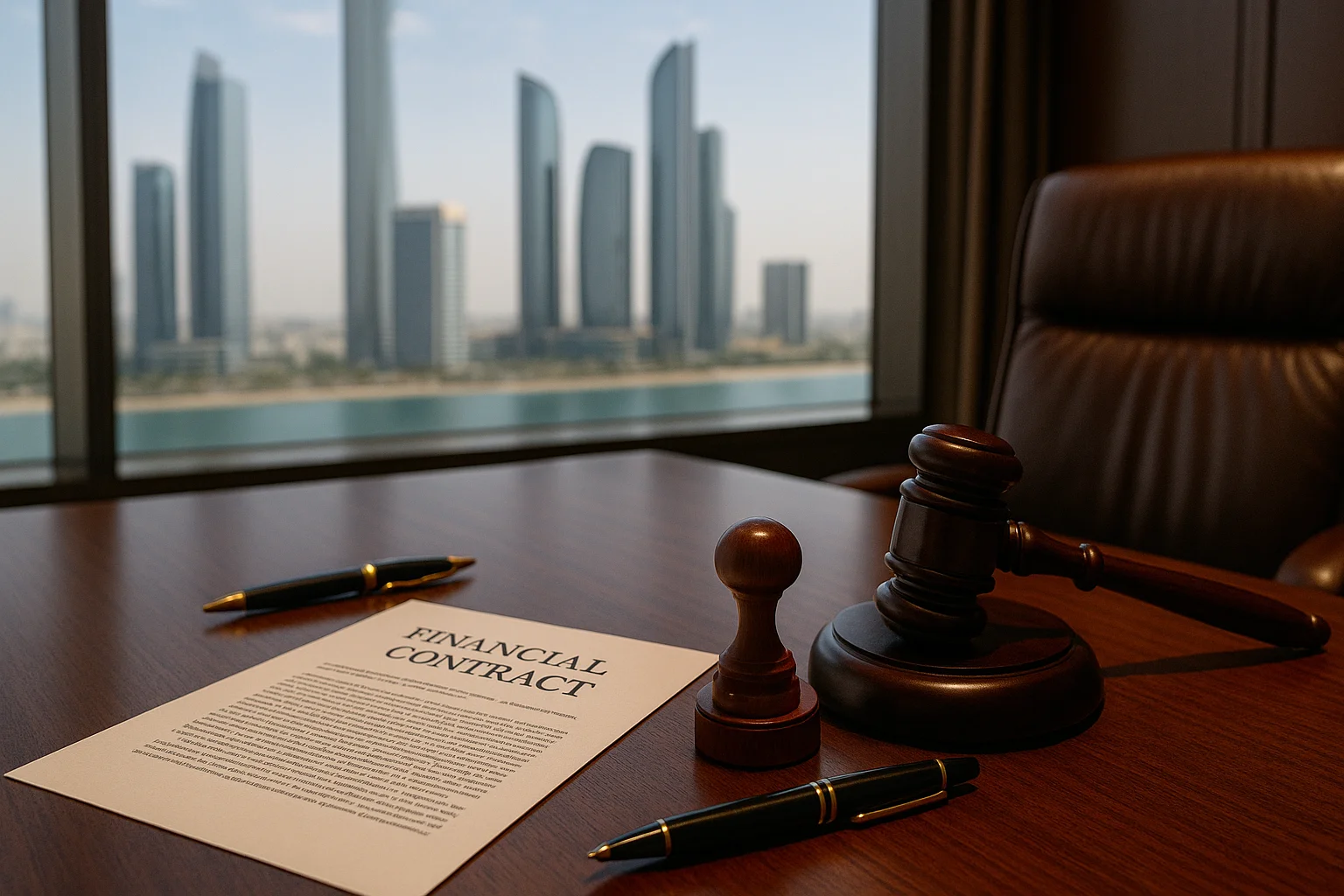 خطوات صياغة العقود المالية في أبوظبي وأنواعها القانونية