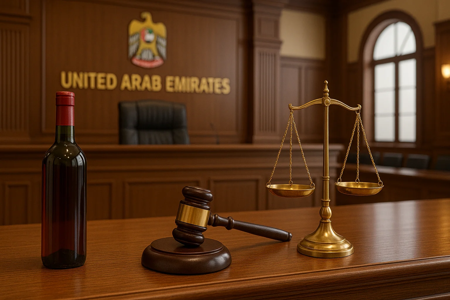 عقوبة تعاطي المشروبات الكحولية في أبوظبي بالتفصيل