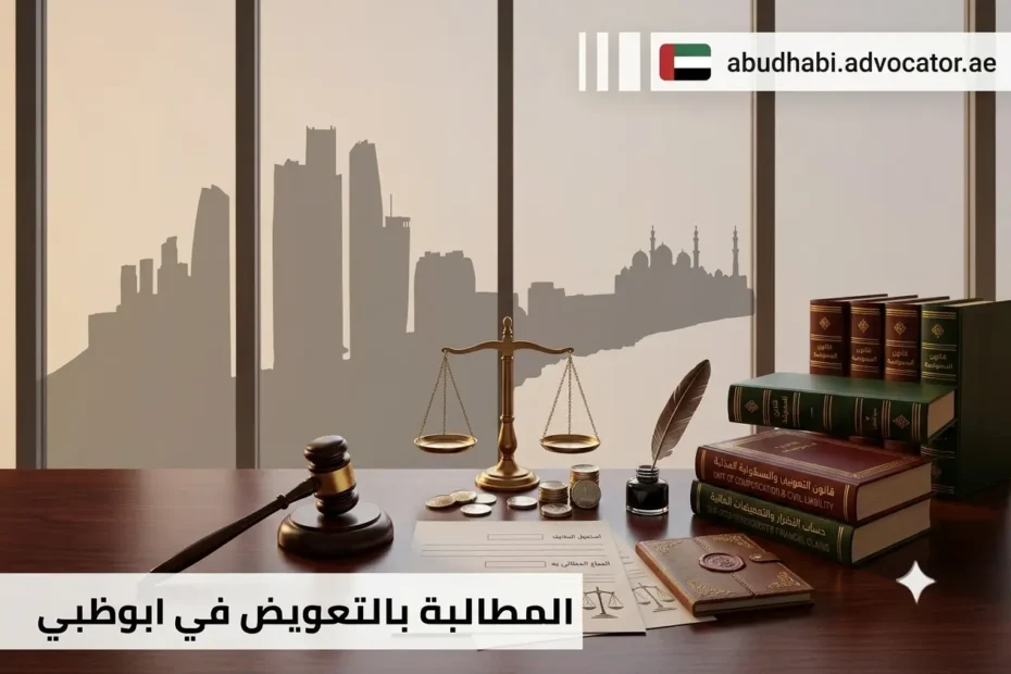 اجراءات المطالبة بالتعويض في أبوظبي