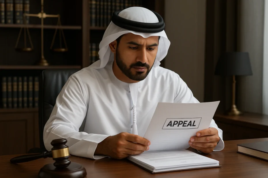 اسباب الطعن بالاستئناف في أبوظبي وما بعد قبوله قانونًا
