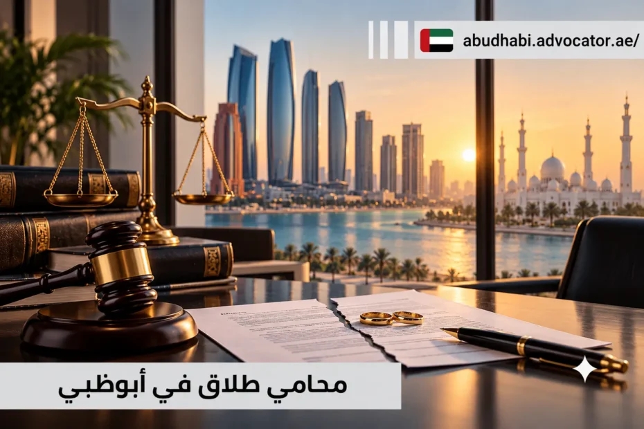 محامي طلاق في أبوظبي