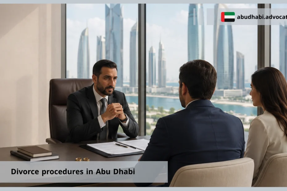 Divorce procedures in Abu Dhabi