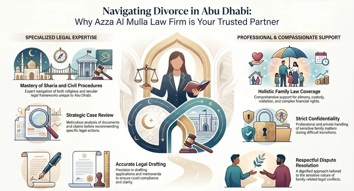 Why Choose Azza Al Mulla Law Firm for Divorce Cases in Abu Dhabi