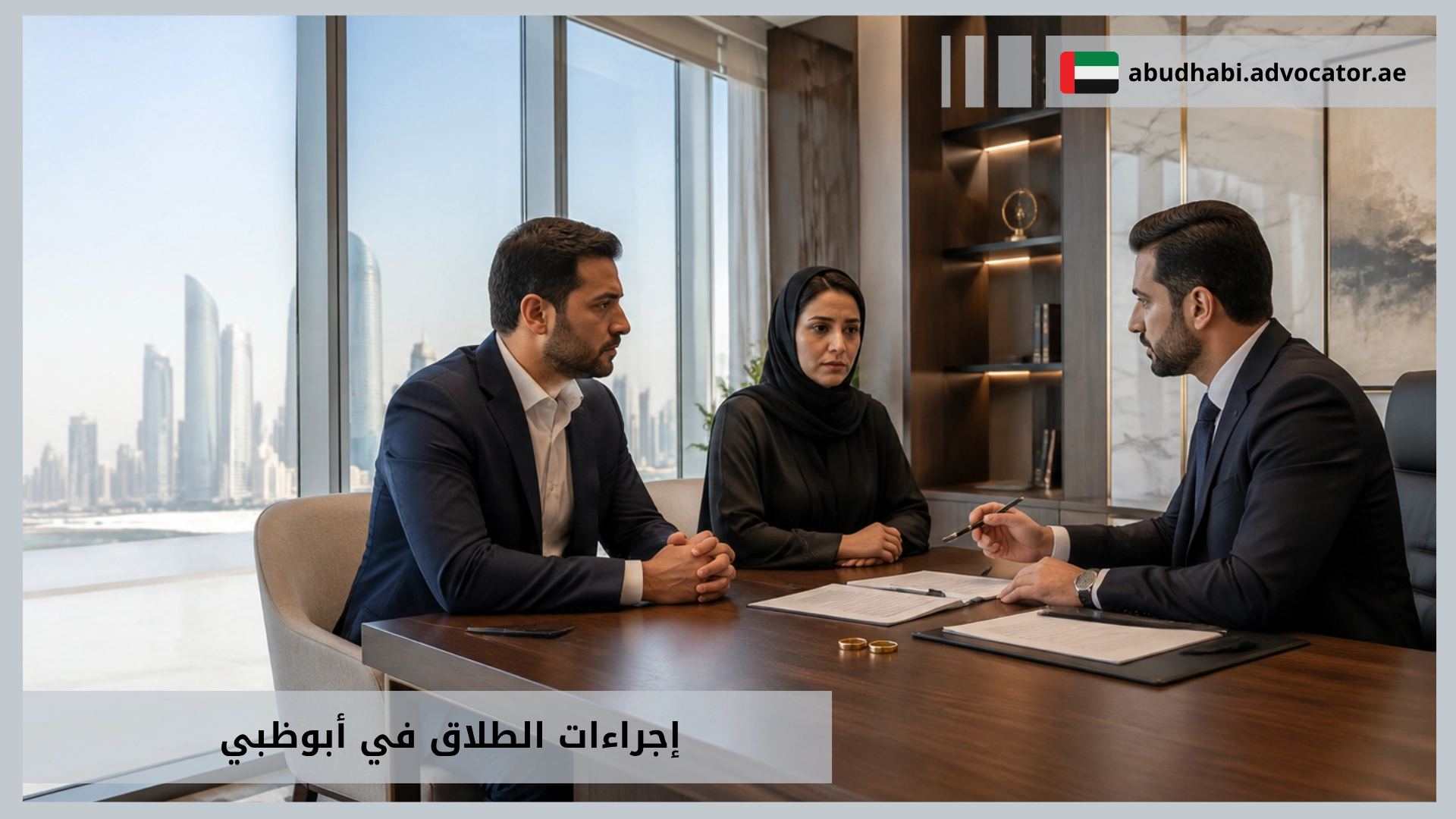 إجراءات الطلاق في أبوظبي