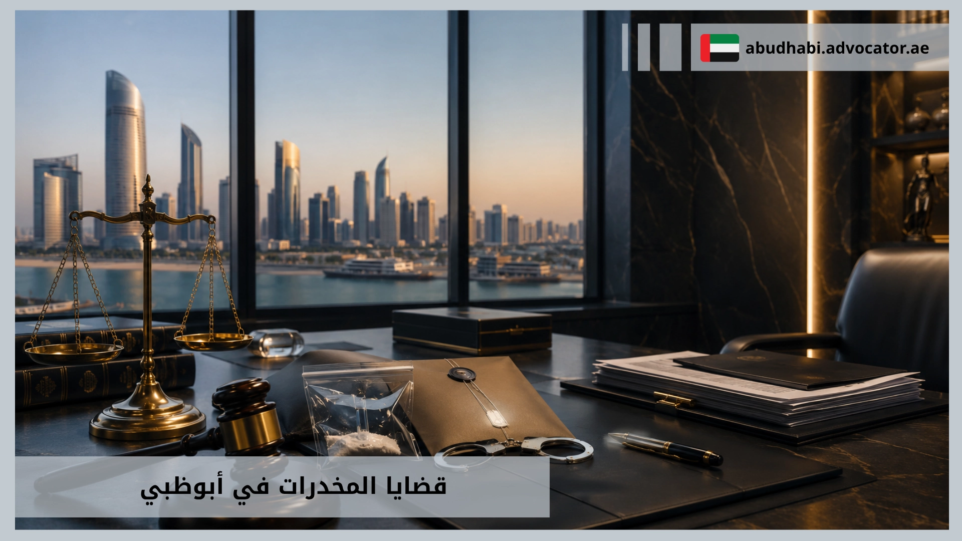 قضايا المخدرات في أبوظبي