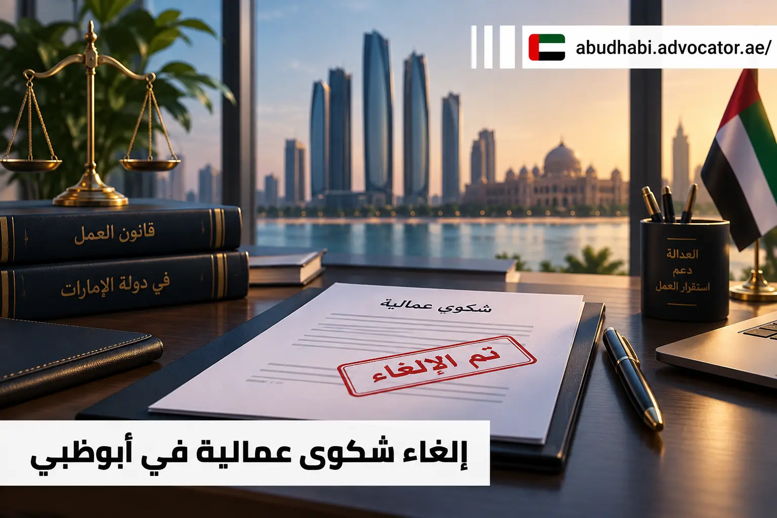 اجراءات الغاء شكوى عمالية في أبوظبي