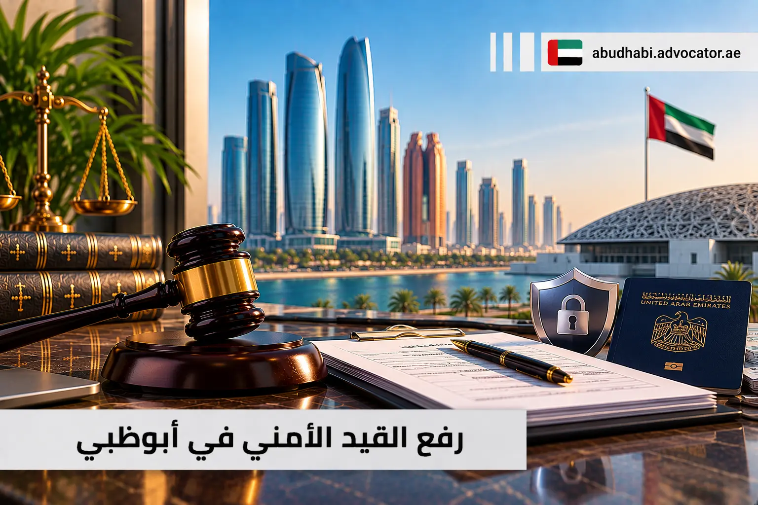 رفع القيد الأمني في أبوظبي